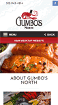 Mobile Screenshot of gumbosroundrock.com